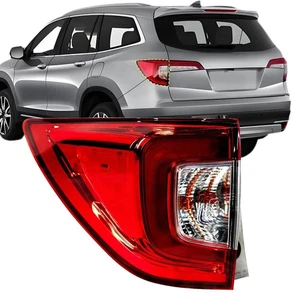 Conjunto de luz trasera halógena compatible con Honda Pilot 2019-2022 repuesto... - Imagen 1 de 7