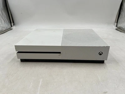 Consola Microsoft Xbox One S Sistema de Juegos Blanco 1TB 1681 Restablecer Envío Gratis Foto 1 de 4
