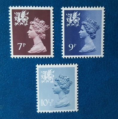 1978  GREAT BRITAIN, QUEEN ELIZABETH II,  REGIONAL ISSUES. DEFINITIVES. - Image 1 of 3