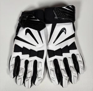 Gr. 4XL Nike Hyperbeast Lineman weiß schwarz PROMO Palm Pad Fußballhandschuhe - Bild 1 von 2
