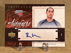 2007-08 Upper Deck Artifacts Autofacts Ryan Hollins #AF-RH UCLA/Charlotte - Picture 1 of 2