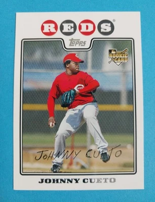 Topps Johnny Cueto RC 2008 Cincinnati Reds #476 Foto 1 de 2