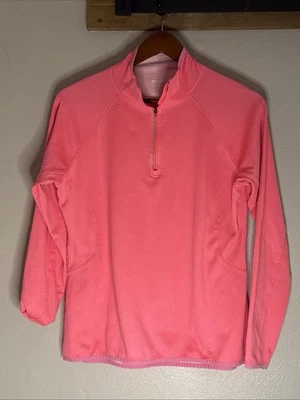 Top Pullover Avia 1/4 Cremallera Manga Larga Rosa Melocotón Ropa Activa Para Mujer Talla XL Foto 1 de 4