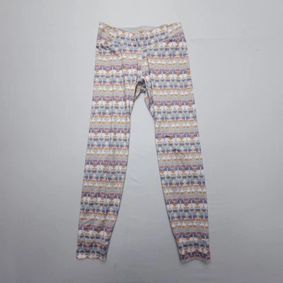 Pantalones Patagonia Capilene Capa Base Niñas Talla Mediana/10 Estampado Colorido Esquí Foto 1 de 4