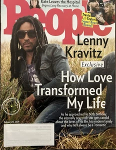 People Magazine (Feb 12, 2024) LENNY KRAVITZ - Picture 1 of 1