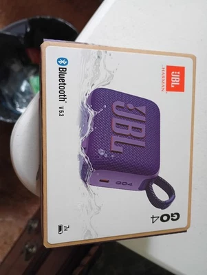 JBL Go 4 Portable Bluetooth Speaker (Purple) - Image 1 of 3