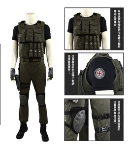 Resident Evil 3 Remake Carlos Oliveira Uniform Cosplay Kostüm Weste Halloween - Bild 1 von 27