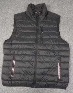 Tommy Hilfiger Puffer Vest Men’s Size Medium Color Charcoal Gray w/Zipper New - Picture 1 of 5