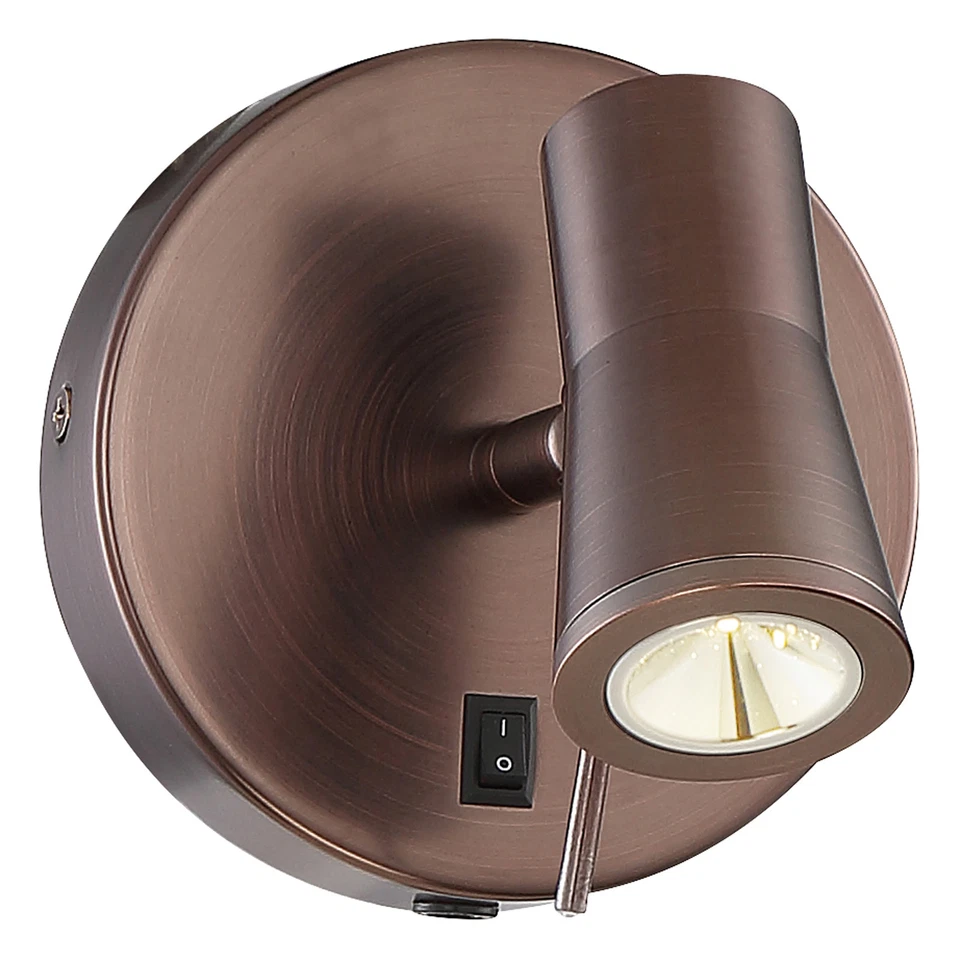 Access Lighting Chipre-2 - Aplique de pared con luz LED - Bronce Bronce Foto 1 de 1