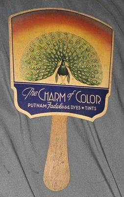 Вентилятор Putnam Fadeless Dyes Charm of Color Peacock белоснежный аптечный MAQUOKETa Ia - Изображение 1 из 4