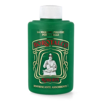 BOROTALCO ROBERTS Puder Körperpuder Babypuder Talkumpuder 200 g Dose  - Bild 1 von 4