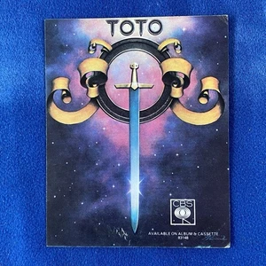 Toto Promotional Sticker  - Picture 1 of 2
