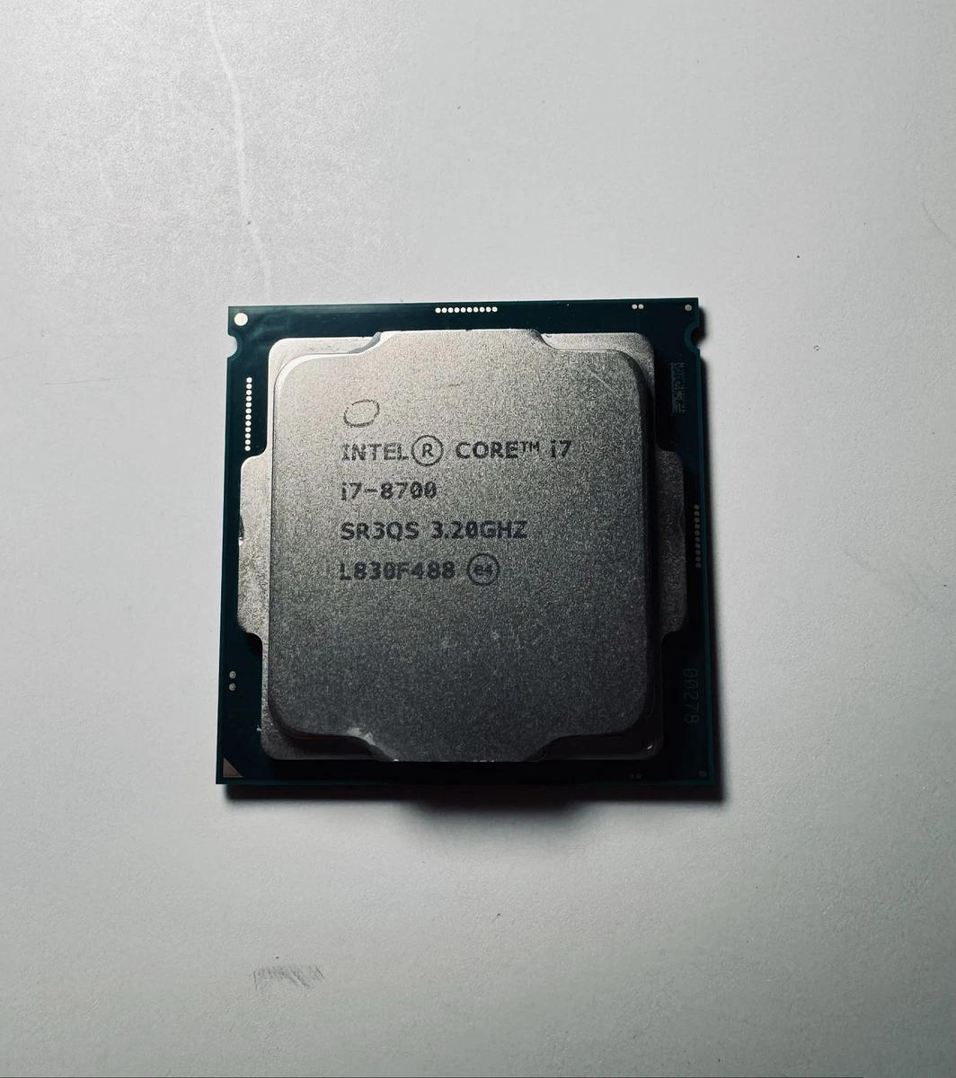 Intel Core i7-8700 Processor Model Computer Processors (CPUs) for