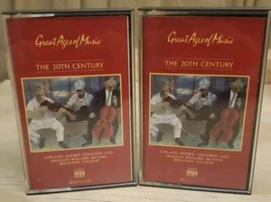 2 Cassettes - Great Age of Music The 20th Century Sides 1&2/3&4 Time Life 1985 - Picture 1 of 9