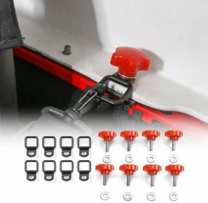 Kit de sujetador de extracción rápida de techo rígido con tuerca para Jeep Wrangler 1987+ A - Imagen 1 de 8