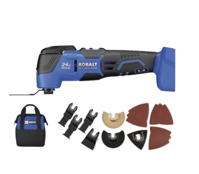 Kobalt 18-Piece Cordless 24-Volt Max Oscillat...
