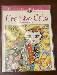 Creative Cats Coloring Book Adult Coloring Creative Haven Find Your True Colors - Picture 1 of 12