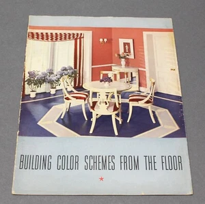 Congoleum Nairn Sealex Linoleum Vintage 1936 Flooring Catalog - Imagen 1 de 12