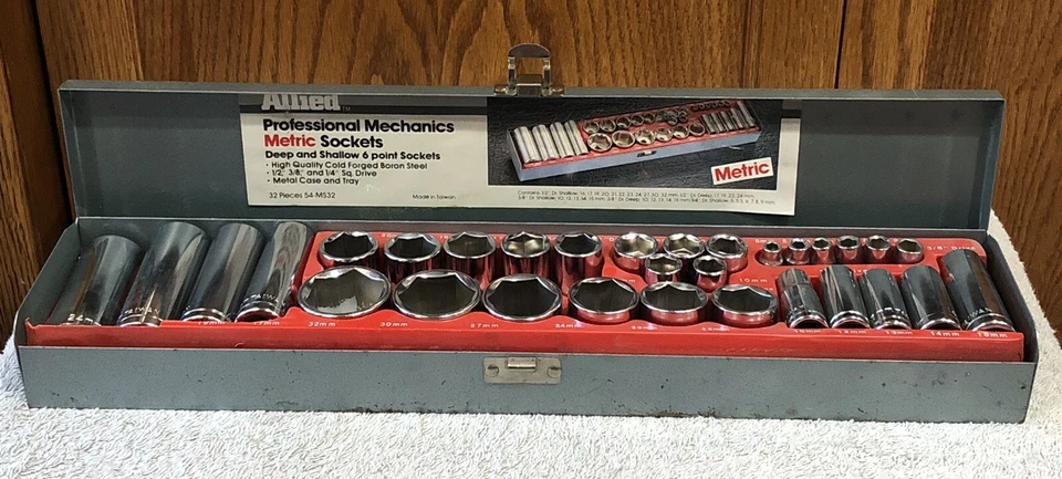 Allied Professional Mechanics Metric Sockets Tool Set - Image 1 of 4