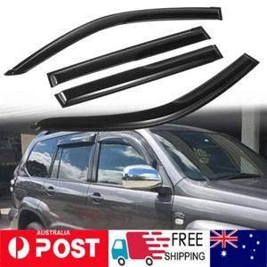 Fit For Toyota LandCruiser Prado 120 03-09 Luxury Weathershields Weather Shield^ - Picture 1 of 11