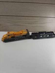 Toy State Caterpillar diesel battery train engine locomotive W/ Cargo working  - Picture 1 of 8