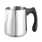 Comfort Handle Milk Frother 600/1000ML Espresso Cup  Frother