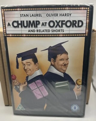 LAUREL AND HARDY - A CHUMP AT OXFORD Brand New & Sealed **Free P&P** - Image 1 of 3