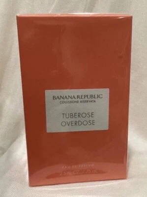 Banana Republic Collezione Riservata sobredosis de tuberosa 2,5 fl oz / 75 ml nuevo en caja Foto 1 de 4