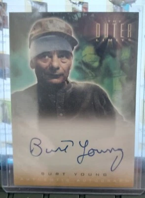 OUTER LIMITS SEX CYBORGS & SCIENCE FICTION A9 BURT YOUNG AUTOGRAPH ROCKY - Image 1 of 2