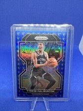 2021-22 Prizm Tyrese Haliburton  Blue 75th Anniversary SP NBA PRIZM