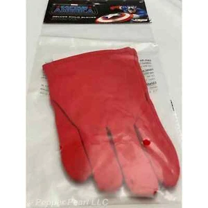 Guantes de disfraz rojo para niño del Capitán América Marvel - Imagen 1 de 6
