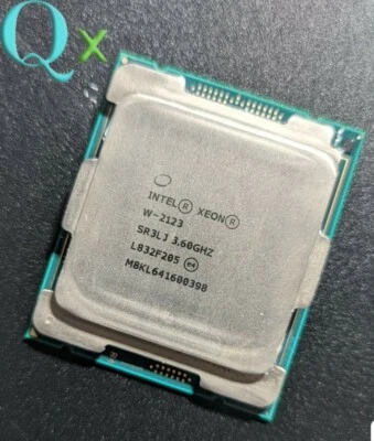 Intel Xeon W-2123 SR3LJ LGA 2066 Server CPU Processor 3.6GHz 4-Core/8-thread - Image 1 of 2
