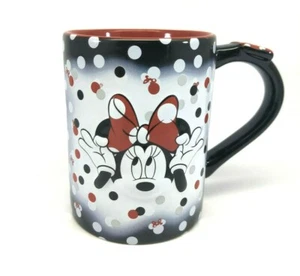 Disney Minnie Mouse Bows & Polka Dots Ceramic Coffee Mug - Picture 1 of 12