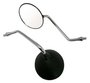 Mirror Set for Yamaha RD 250 XS 360 400 750 850 1100 XJ 550 XV 535 1J17-26290-12 - Picture 1 of 7