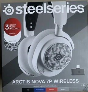 Auriculares Nova 7 exclusivos SteelSeries con paquete de refuerzo - Imagen 1 de 1