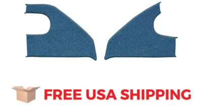 FITS 1967-1972 GMC C25/C2500 Pickup Kick Panel Inserts with Cardboard Loop Foto 1 de 2