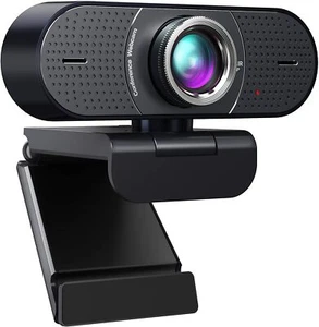 1080P Webcam with Microphone USB - Conference Room Webcam with Exposure Correcti - Bild 1 von 8