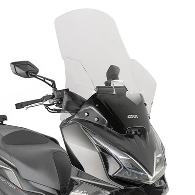 Parabrezza paravento Trasp KYMCO Downtown 350 GT 2024 GIVI 6126DT senza attacchi - Immagine 1 di 4