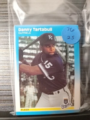Actualización Fleer 1987 - Danny Tartabull #U-117 Foto 1 de 2