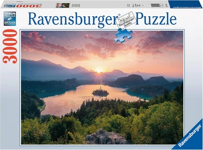 - Puzzle Lago Di Bled, Slovenia, 3000 Pezzi, Puzzle Paesaggi per Adulti E Ragazz - Immagine 1 di 4