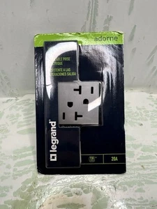 LEGRAND - Salida Adorne - 20 Amp - ARTR202M4, Magnesio - Resistente a Manipulaciones Nuevo - Imagen 1 de 2