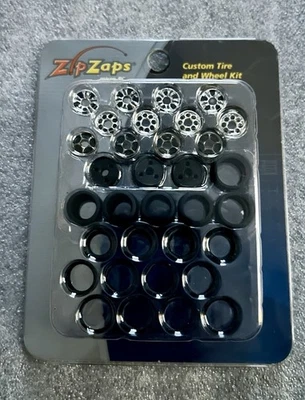 ZipZaps Micro RC Custom Tire And Wheel Kit Radio Shack Zip Zaps - Image 1 of 2
