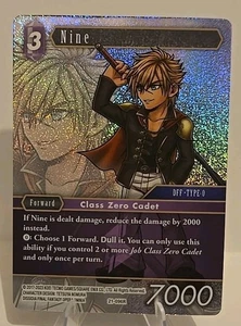 Nine Final Fantasy TCG Beyond Destiny 21-096R Foil Rare - Picture 1 of 2