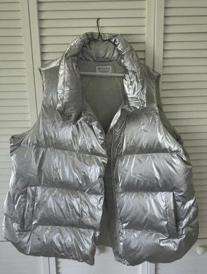 Athleta Women's Silver  Down Puffer  Women 3XXX - Image 1 of 4