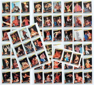 WCW TOPPS 1992 TRADING CARDS COMPLETE FULL SET WRESTLING NWA WWE WWF - Picture 1 of 17