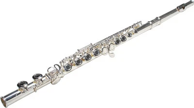 C - Querflöte, NEU! Hochwertig versilbert, E Mechanik, inkl. Etui, Karl Glaser - Bild 1 von 4