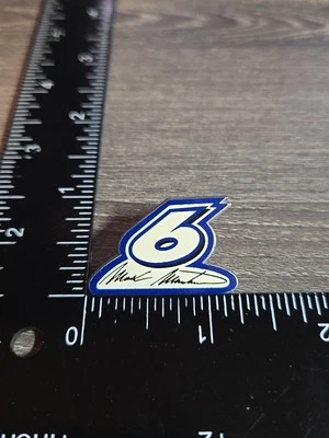 MARK MARTIN #6 NASCAR Pin Number 6 Y8 - Image 1 of 3