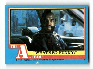1983 Topps A-Team 14 What's So Funny? Mr. T BXCP56 - Picture 1 of 2