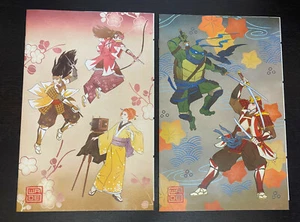 TEENAGE MUTANT TURTLES / MIGHTY MORPHIN POWER #2 -- Legends Wade Samurai SET - Picture 1 of 2