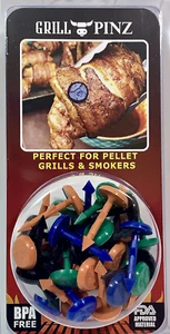 GRILL PINZ - Essential Grilling Accessory - Attach and Combine Food While Cookin - Bild 1 von 12